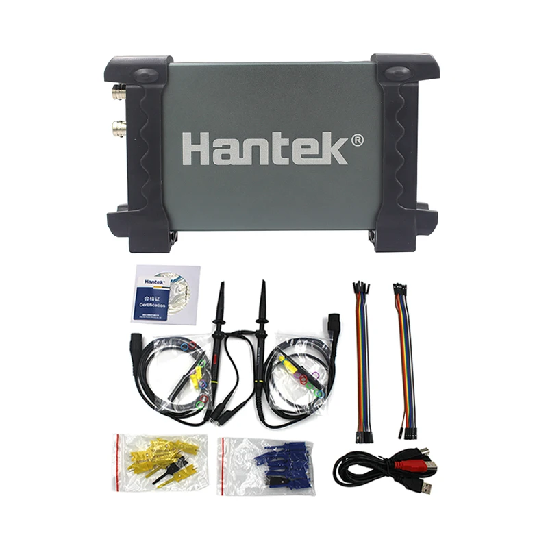 Hantek 6022BL PC USB осциллограф цифровой портативный 2 CH 20 МГц полоса пропускания 48MSa/s