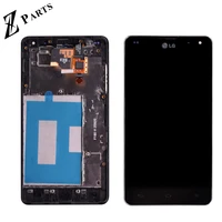 original lg optimus g e975 lcd ls970 f180 e971 e973 lcd display touch screen digitizer assembly with frame free shipping