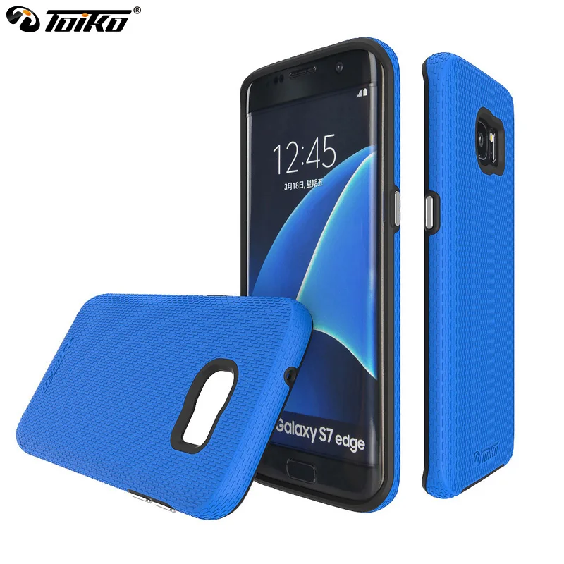 Мобильные чехлы TOIKO X Guard для samsung Galaxy S7 Edge задняя крышка ударопрочный двухслойный ПК TPU бампер аксессуары для телефонов оболочка
