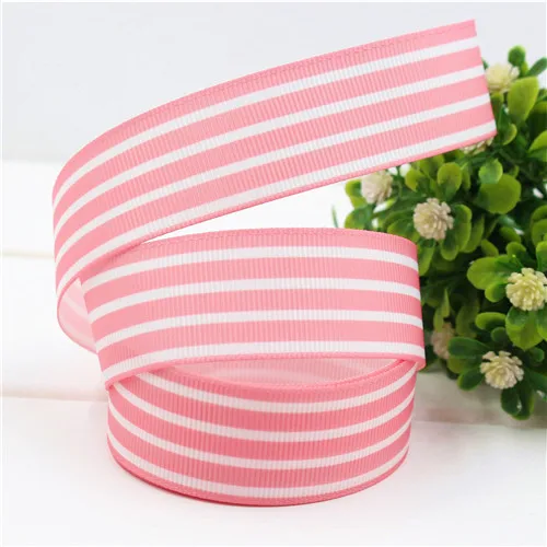 1612135, 1 ''25 мм геометрические узоры принт grosgrain лента, DIY handmadeHair аксессуары подарочная упаковка, декоративные материалы - Цвет: 7