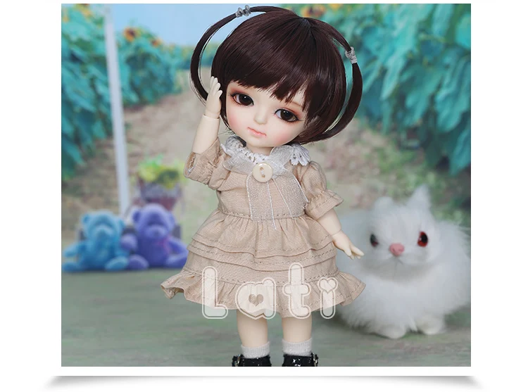 Oueneifs лати желтая Коко 1/8 BJD SD фигурки из смолы модель тела для маленьких девочек и мальчиков куклы глаза высокое качество игрушки подарки