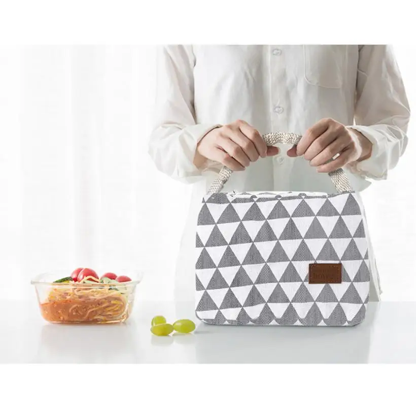 Новинка для женщин детей мужчин изолированная холщовая коробка сумка-тоут