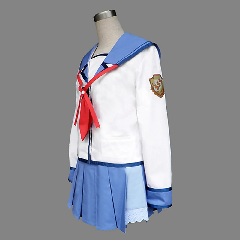 Горячая распродажа! Школьная форма Angel Beats Накамура Юри модное платье женские