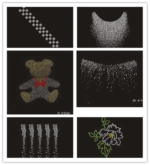 Горячие аппликации круглый хрусталя одежда со стразами футболка с декольте