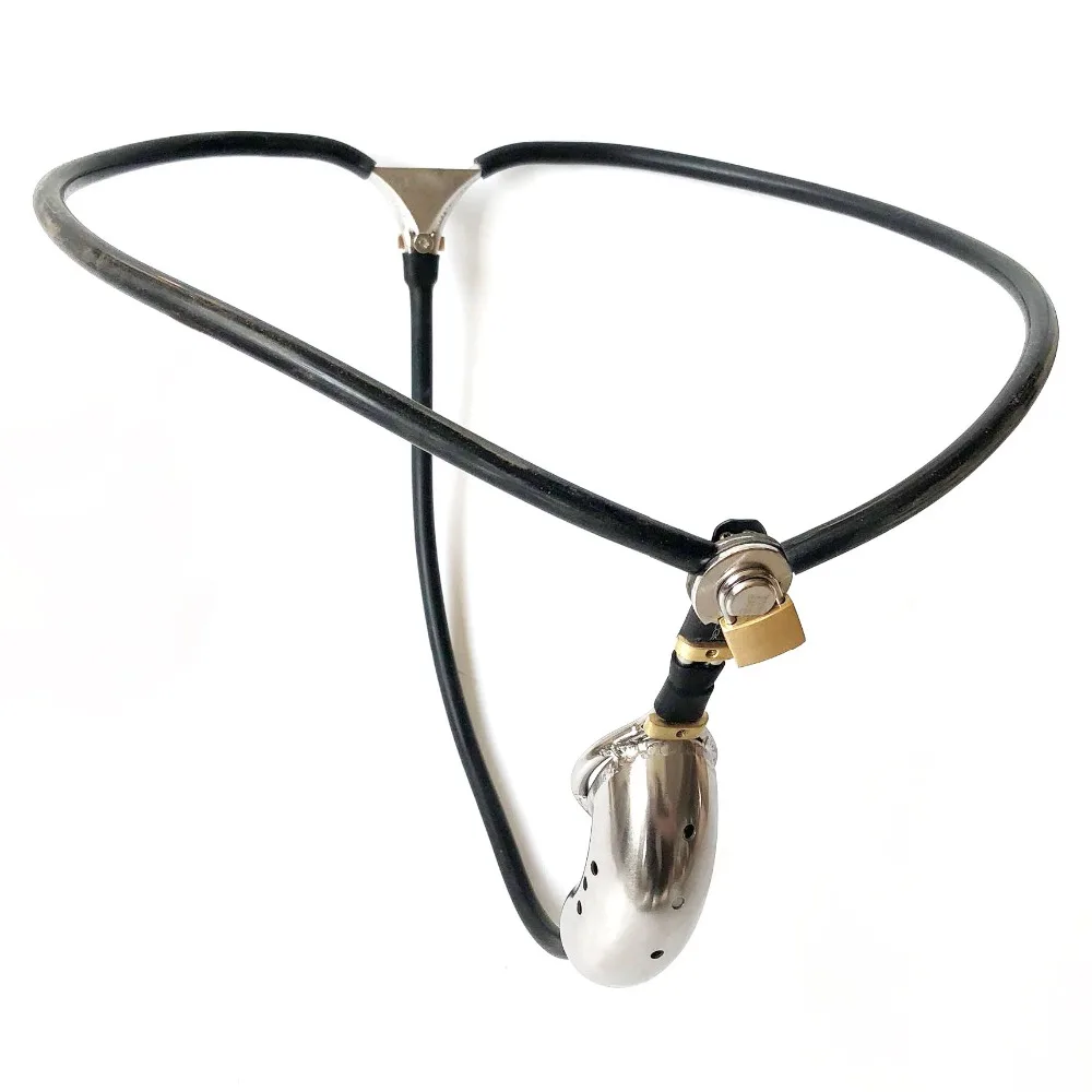 Металлическая клетка для пениса рукав Мужской Пояс верности замок в форме птицы