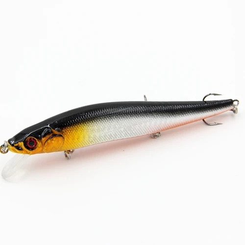 TUYA Big Jerkbait Воблер для мелкой рыбы рыболовные приманки верхняя вода искусственная приманка троллинг рывок приманки Морская Лодка игра Калтер бас 13 см 26 г - Цвет: 37-4