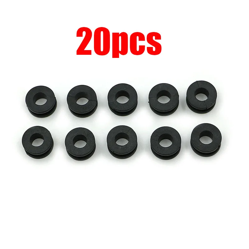 

20X Rubber Side Cover Grommets Motorcycle Fairings ring Set for Yamaha Honda Kawasaki Suzuki CG125 CB125S CB125T CB TL 125 CD125