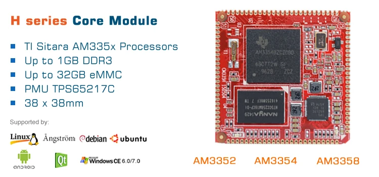 TI AM3352Nand core модуль AM335x разработка AM3358 BeagleboneBlack AM3354 встроенный linux компьютер