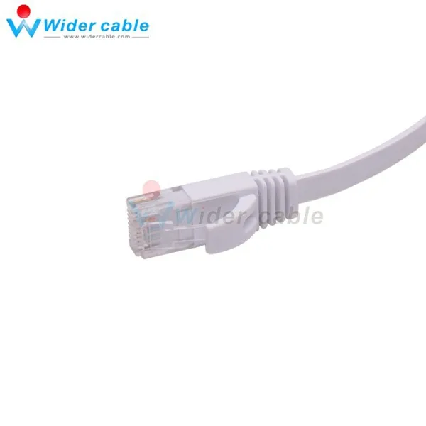 10 м 15 полный медный фотокабель 8P8C плоский кабель CAT6 Ethernet Lan белый цвет|ethernet lan cable|lan