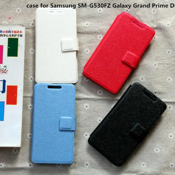 Чехол чехол для Samsung SM-G530FZ Galaxy гранд премьер-страусовых дуэта кожа полиуретан |