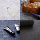 Белый Серый Мраморная текстура синие царапины черный матовый реквизит для фотосъемки аксессуары фон высококачественная бумага для косметики