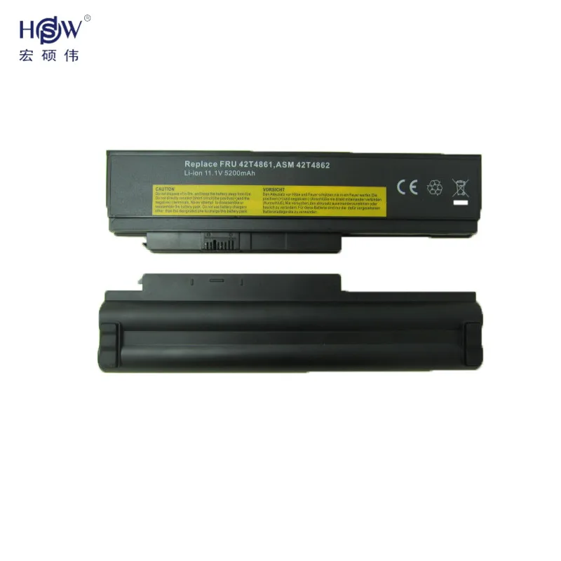 HSW Новый + 6 Сотовый Аккумулятор для LENOVO ThinkPad X220 X220i X220s 42T4861 42T4862 42T4863 42T4865 42T4866 42T4867