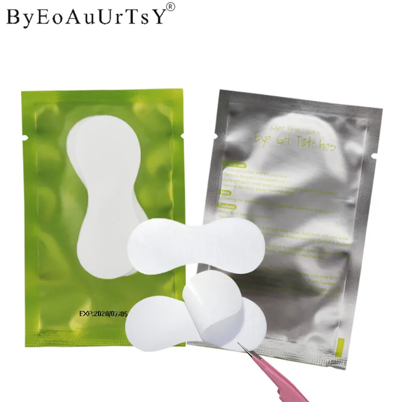 20 пар бумажные патчи для наращивания ресниц|Накладные ресницы| |