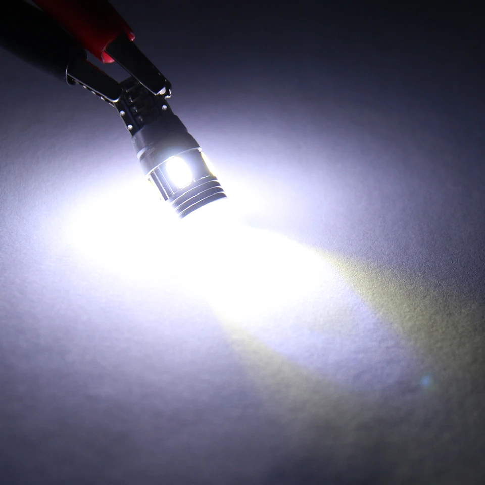 2 шт. суперъяркие лампы T10 5630 6 SMD с полярной алюминиевой оболочкой для объектива 12