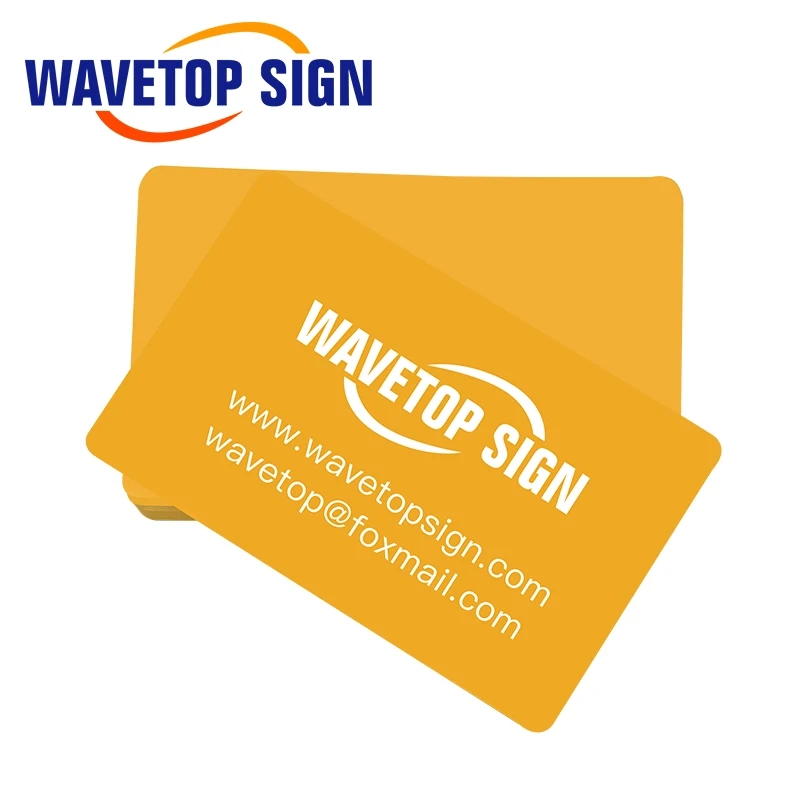 Металлический лист WaveTopSign 100 шт./лот из алюминиевого сплава толщиной 0 2 мм для
