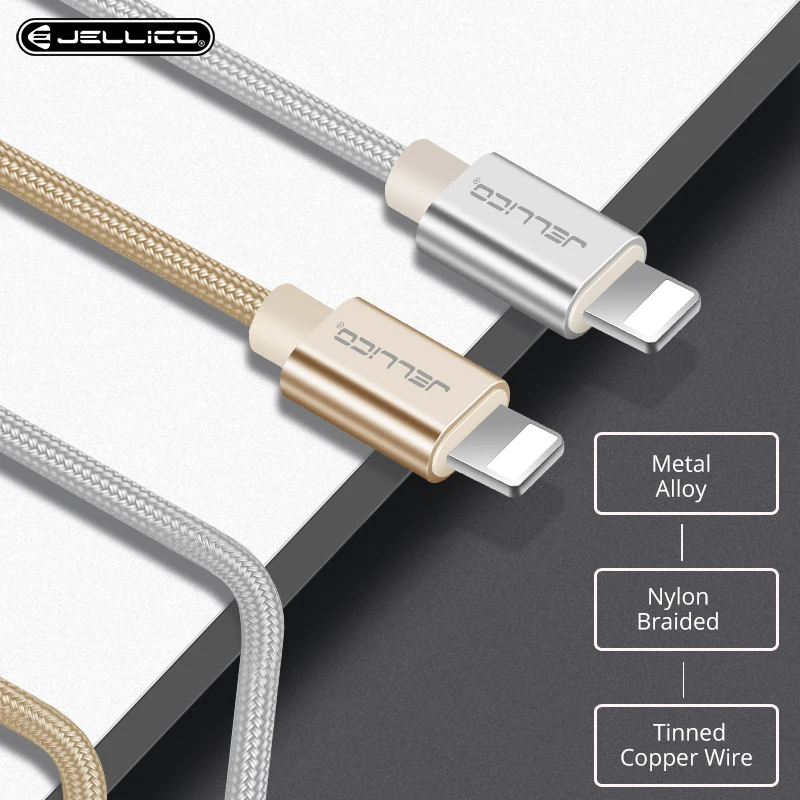 Jellico Классический USB кабель для iPhone xs max зарядное устройство передачи данных X 8 6s