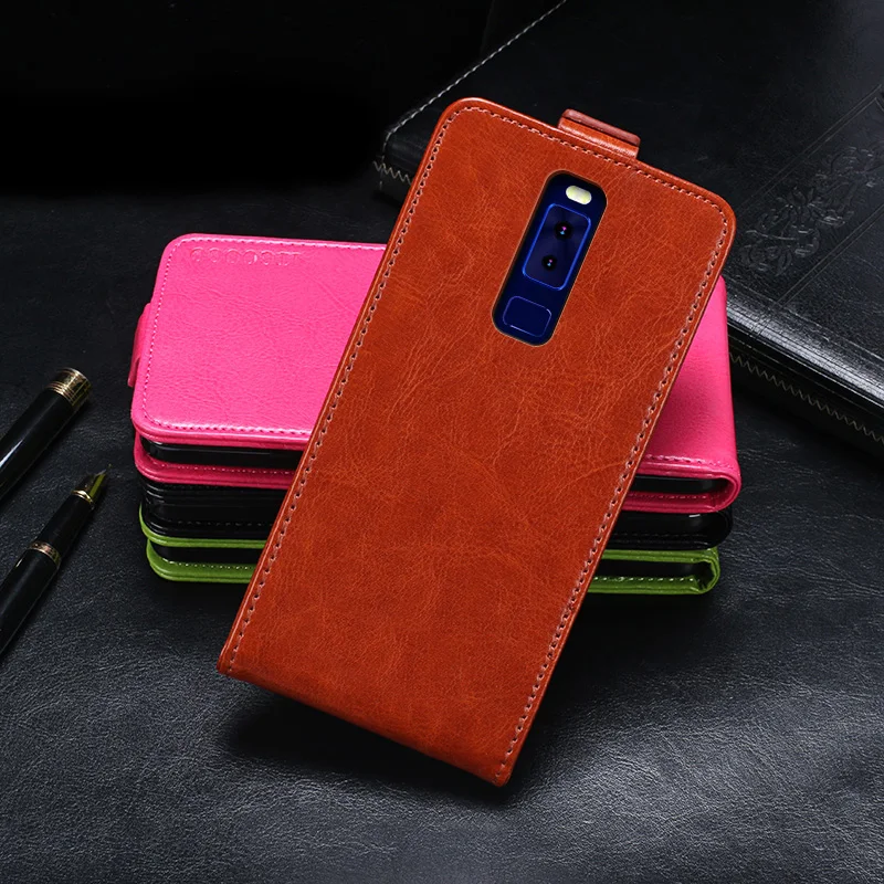 Чехол IDEWEI для Leagoo S8 Роскошный кожаный флип чехол задняя крышка чехлы Обложка|phone
