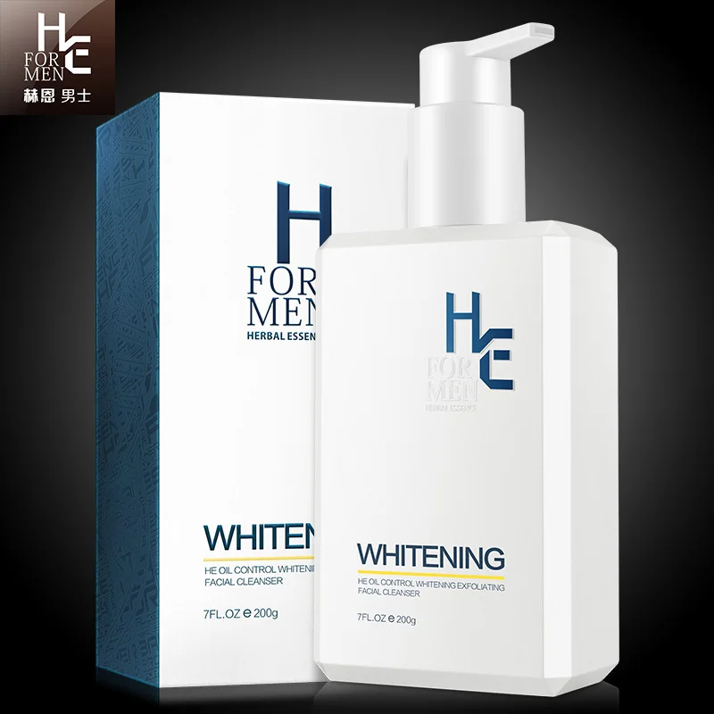 

1-Hearn whitening cleanser 200g nicotinamide oil control moisturizing deep cleaning and decomposition of melanin cleanser