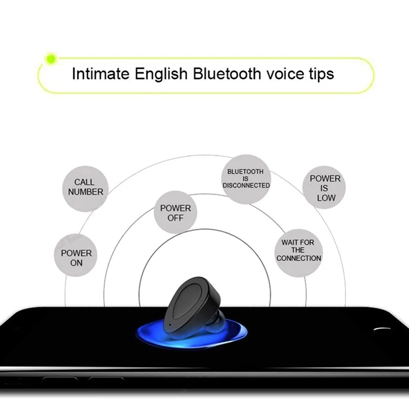 VTIN беспроводные наушники TWS стерео Bluetooth 4 1 с шумоподавлением кристально чистым