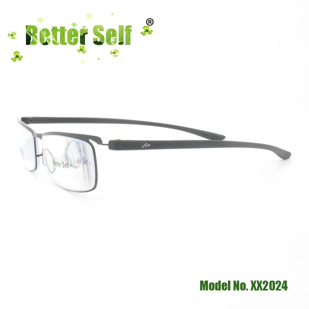 Quality Reading Glasses Eyewear Stainless Steel Spectacles TR90 Soft Temple Eyeglasses Men Better Self Stock XX2024