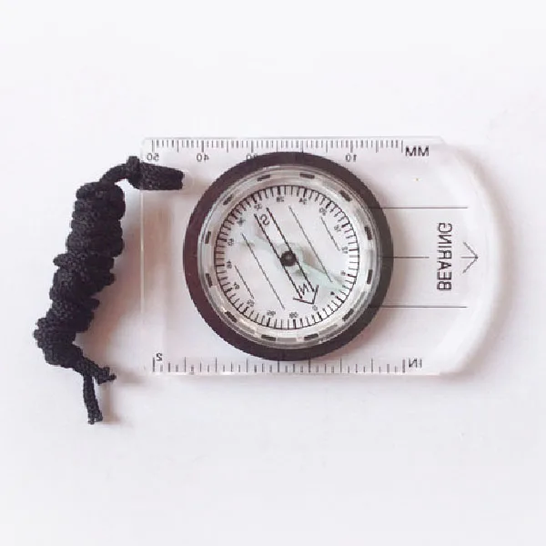 Профессиональный Мини Компас Карта весы линейка многофункциональное