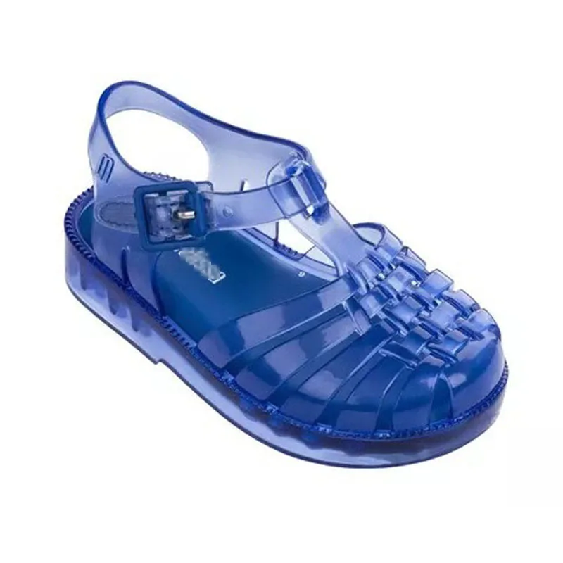Mini Melissa/Новинка года; Летние римские сандалии для мальчиков и девочек; бразильские прозрачные сандалии; детские сандалии Melissa; пляжная обувь; нескользящая обувь для малышей