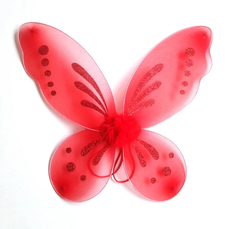 Костюм Ангела Феи Бабочки Крылья Нарядный костюм Вечерние костюмы для маленьких