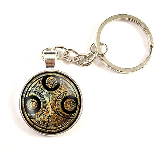 Драма Ожерелье Доктор Кто круг линия 1 шт./лот брелок кольцо кулон Мстители эра