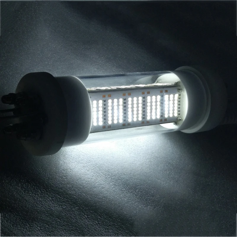 Goedkoop 140 W 12 V DC LED Vissen Licht Dimbare Onderwater Vissen Aantrekken Licht Met 5 M Kabel