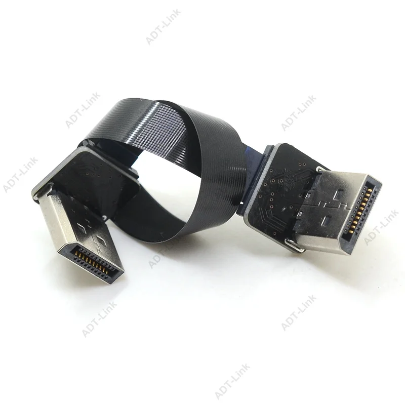 FPV DisplayPort кабель 4 K 60Hz DP 1 2 версия шнур 90 градусов адаптер 5 см 100 FPC лента плоский шаг