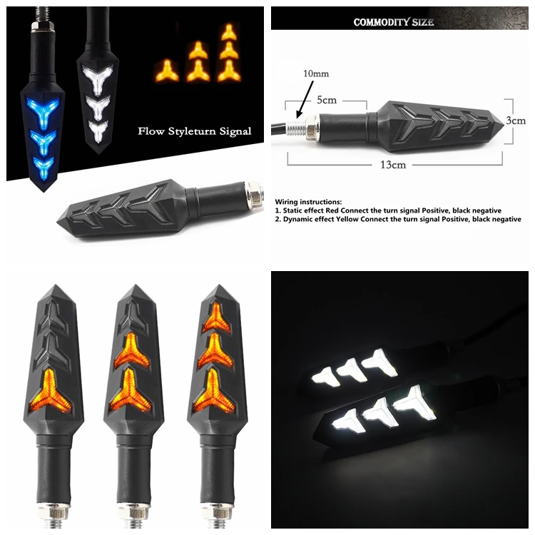 Мотоцикл ремонт сигнал поворота s света хвост Flasher LED динамический для YAMAHA R15 R25 R3 R6