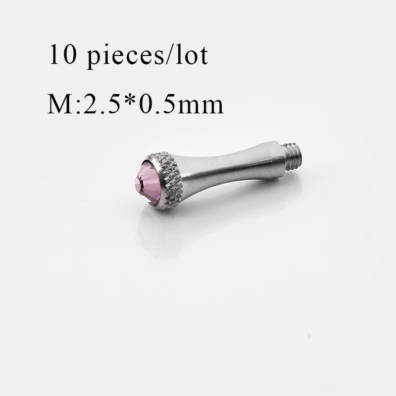 10 шт./лот ножницы для волос съемные упора пальцев хвостовые ногтей длина: 2 5*0 5