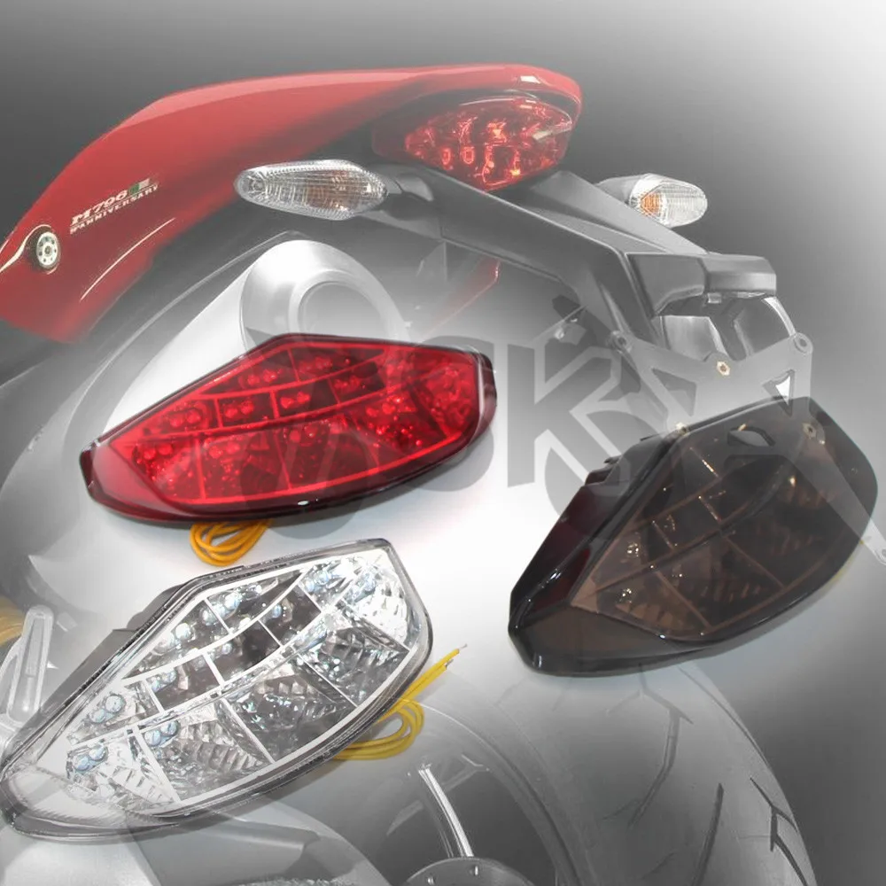 Светодиодный задний фонарь для мотоцикла DUCATI Monster 696 795 796 1100S 1100 EVO интегрированный