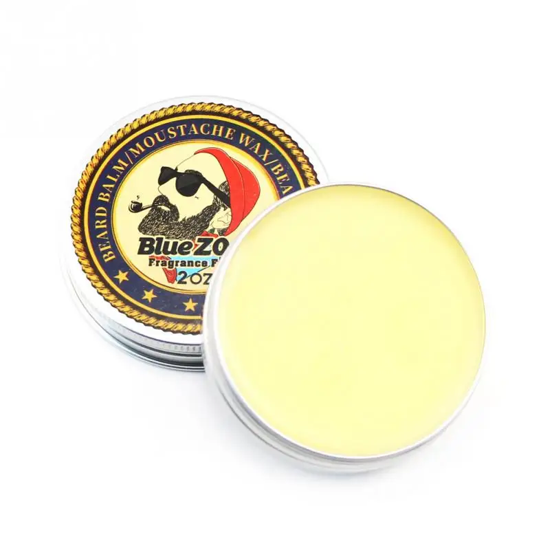 Men Beard Oil Balm Softener Moustache Wax for styling Beeswax Moisturizing Smoothing Gentlemen Care | Красота и здоровье