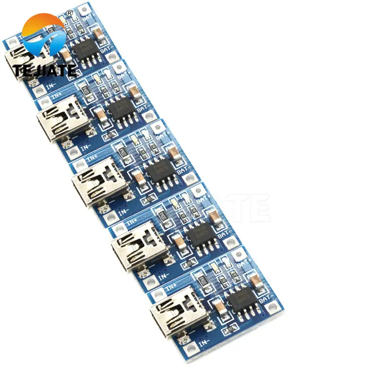 Зарядная плата TP4056 1A Lipo для аккумулятора модуль зарядного устройства литиевой