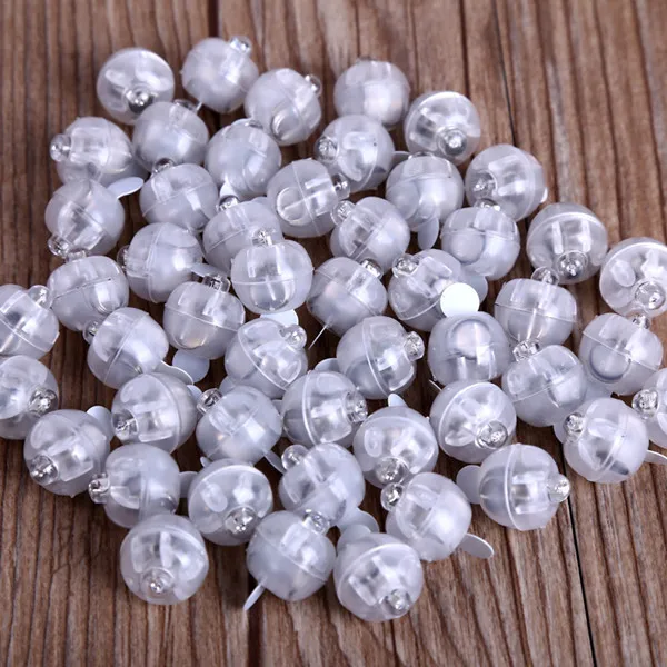 50 шт. зеленые круглые светодиодные лампы с шариками воздушные шары для бумажных