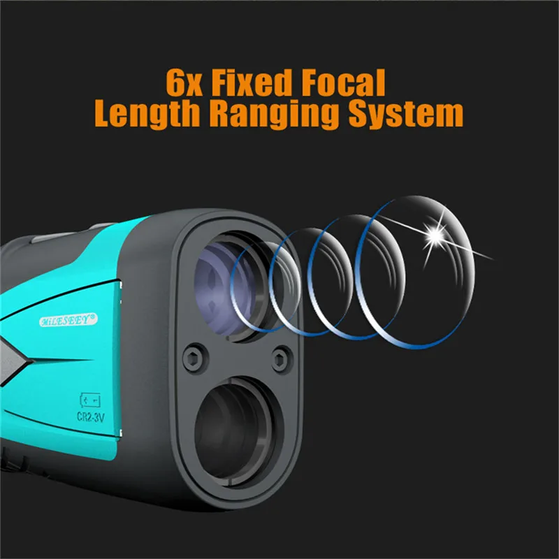 

Mileseey PF210 Golf Laser Rangefinder Telescope Laser Rangefinder 600m Laser Distance Meter 6X Monocular Golf hunting