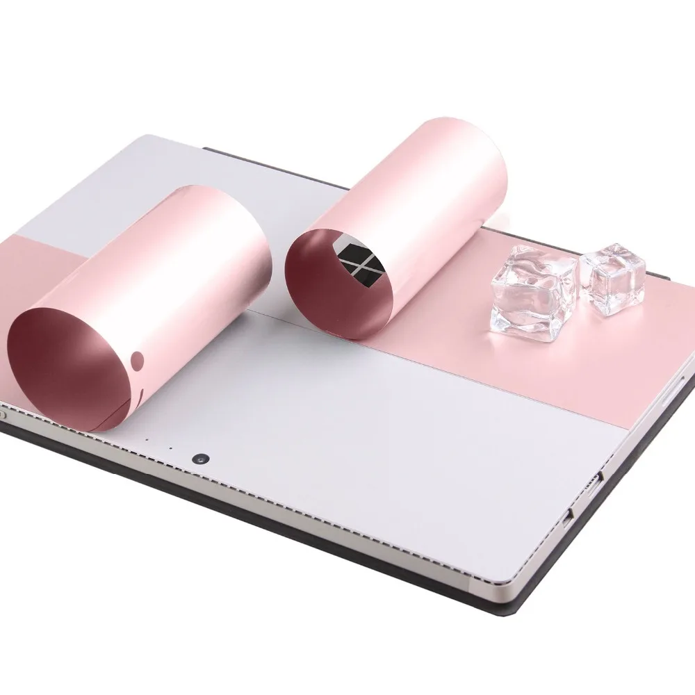

Protective Decal Sticker Protector Laptop Cover Skin for Microsoft New Surface Pro 6 (2018 Released) 12.3" Back Cover Rose Gold