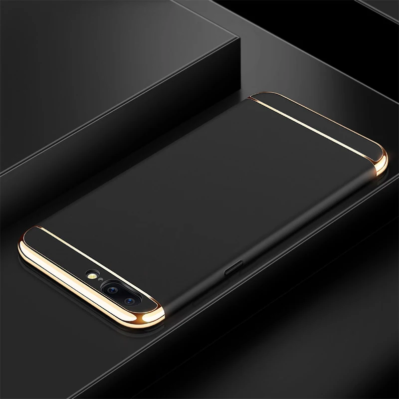 OnePlus 5 Чехол Coque Роскошные 360 полной защиты жесткие PC матовый чехол для OnePlus5 один