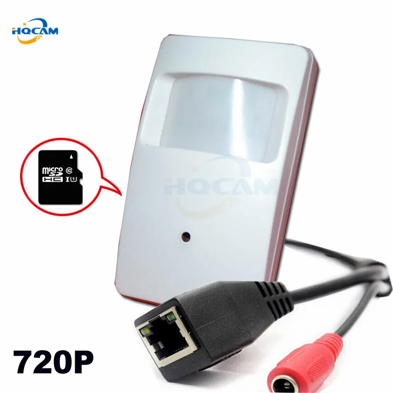 Камера видеонаблюдения HQCAM мини-камера безопасности с TF-картой 720P слот карты Micro SD