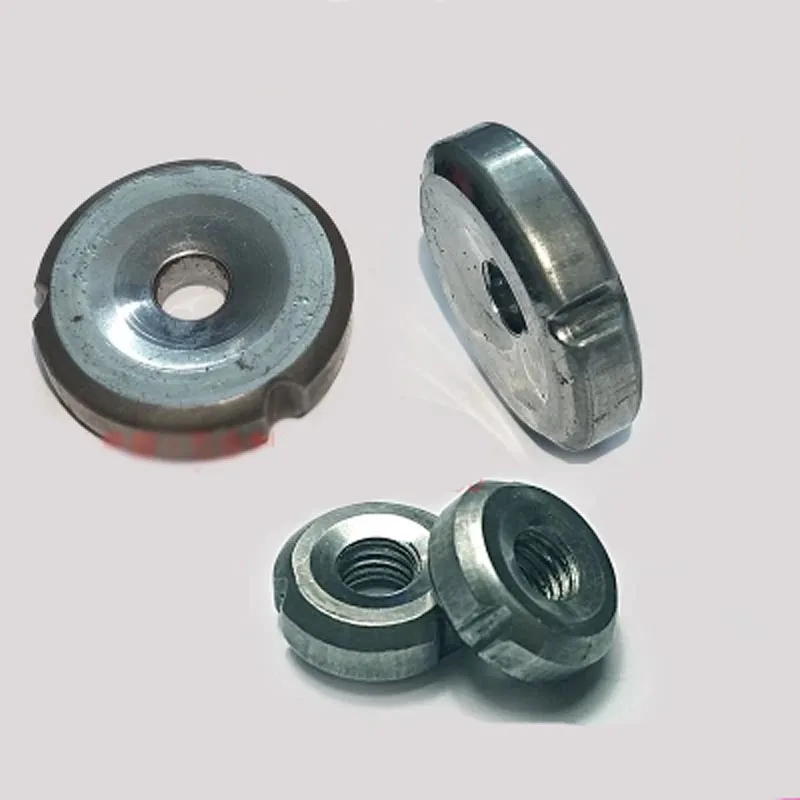 Сварочная гайка M6. Гайки-трубки. 25-трубная холодная круглая железная с внутренним