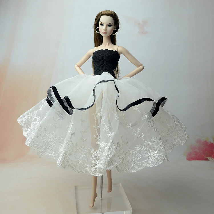 Новинка 2017 Белое и черное платье юбка рыбий хвост/наряд для свадебной вечеринки