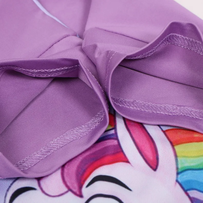 2019 Kids Baby Girls Unicorn Sleepwear Dress Rainbow Doll Pajamas Girl Birthday Party Up Fancy Halloween Unicornio Costume | Детская