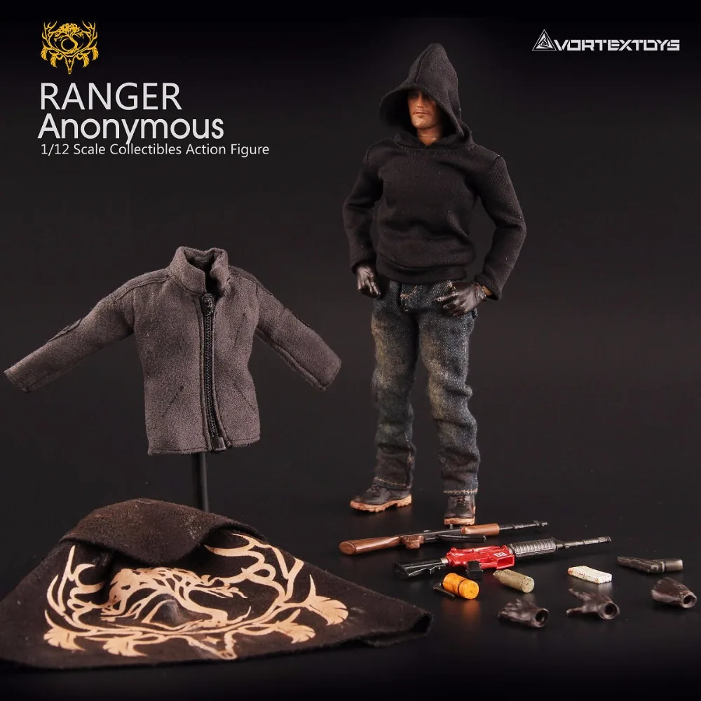 Экшн фигурка Vortex Toys YEW Series Ranger Anonymous 1/12|action figure|figures action figurefigure |