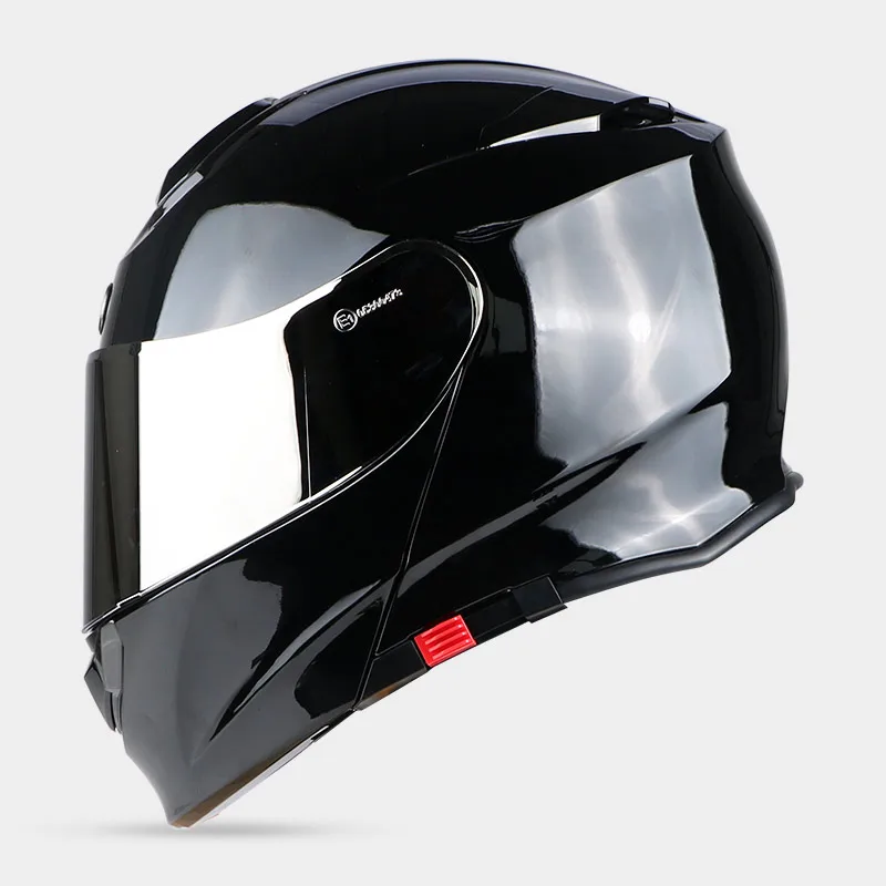 TORC moto rcycle шлем полный шлем флип-ап шлем мото rbike moto rcross capacete cascos para moto ECE гоночный шлем T271 - Цвет: GLOSS BLACK