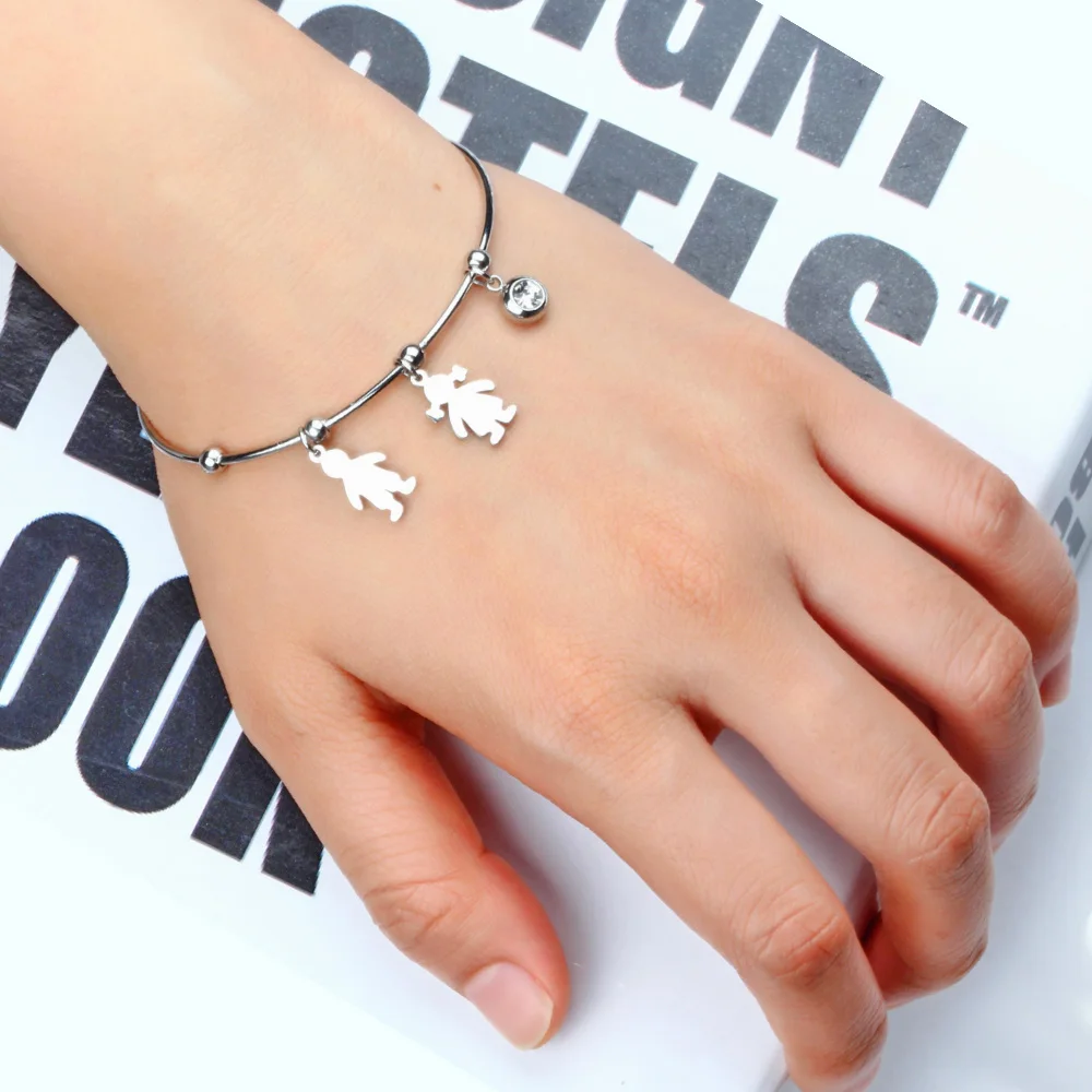 Роскошный браслет со звездой очаровательные женские серебряные ювелирные