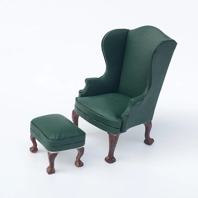 Бутик диван стул 1:12 кукольный домик мини мебель модель подарок из искусственной