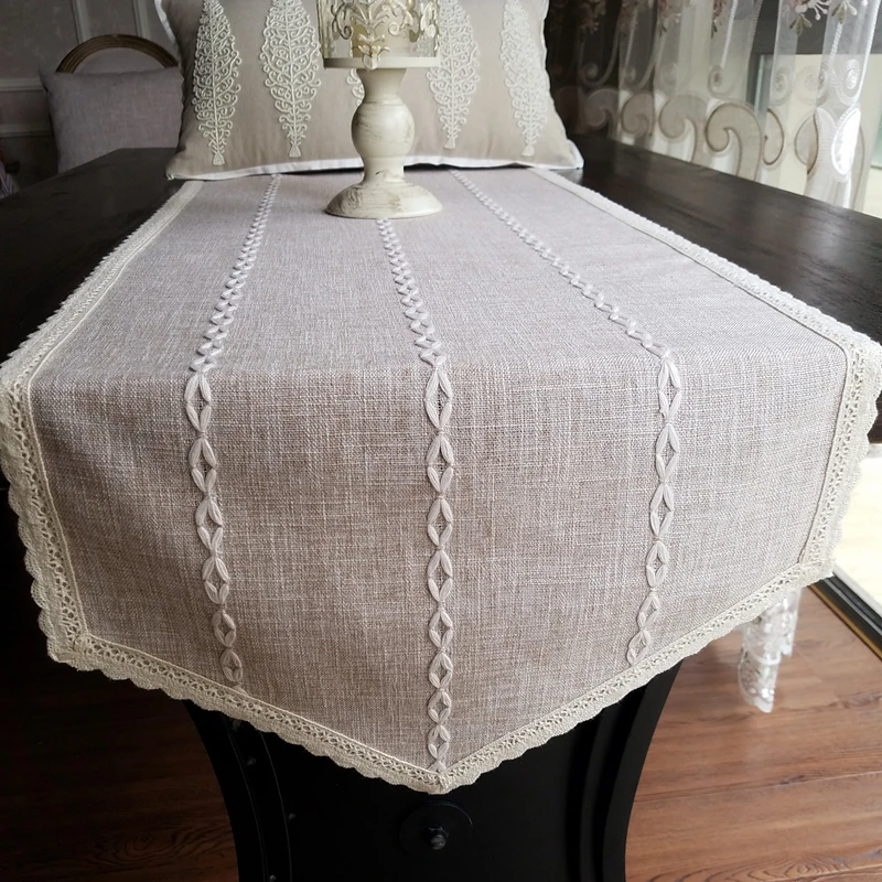 Банкетный домашний декор Настольная дорожка вечерние скатерти zakka постельное