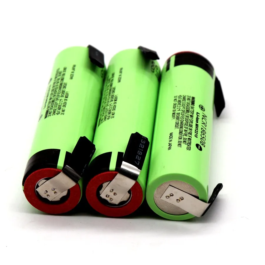 D 18650 3400 мАч батарея 3,7 V для Panasonic NCR18650B 3400 mah 3,7 В 18650+ DIY Никель