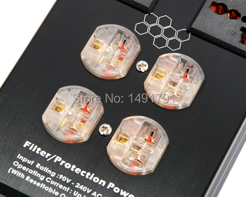 Электронный магазин фильтры для розетки QLS-HiFi F1000 F-1000 HiFi Super Audio фильтр очистки